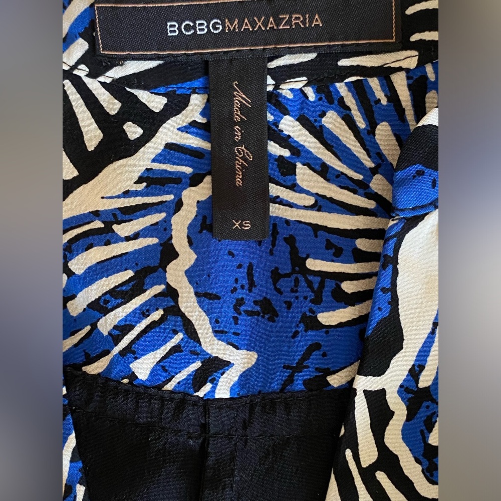 BCBG MaxAzria Silk Shorts Romper - Picture 7 of 14